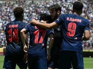 File image of PSG players