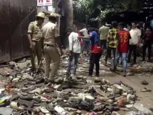 Glimpse of the Bengaluru stampede