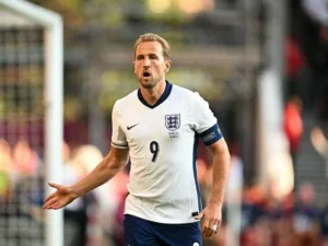 Harry Kane in action