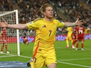 Kevin De Bruyne in action
