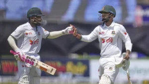 Mushfiqur Rahim and Litton Das added 149 runs for the fifth wicket