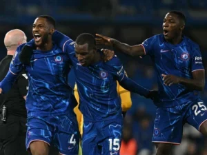 Team Chelsea in action