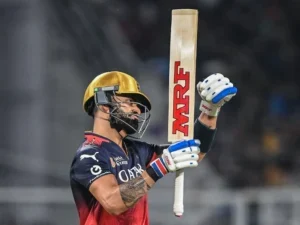 Virat Kohli was top-scoring batter for RCB in match against KKR