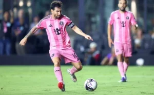 Lionel Messi returned to action after a one-game suspension for skipping MLS All Star game